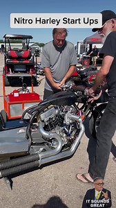 Turn up your speakers and enjoy the sweet sounds of a Top Fuel Harley start up! | CycleDrag