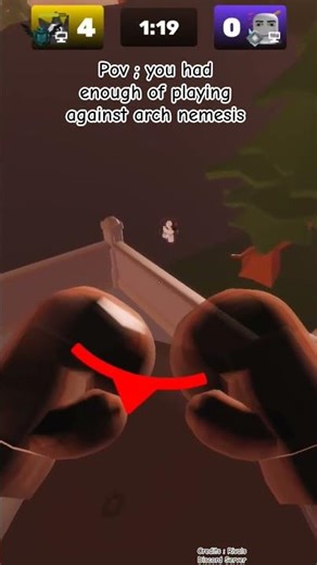 Pov : You had enough of playing against an arch nemisis #roblox #clips