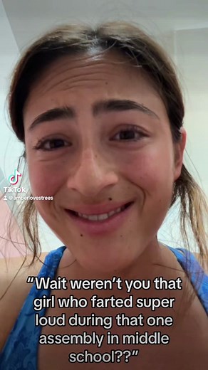 In 7th grade everyone called me earthquake fart girl 😭-amber #trending #boomchickaboom #Inverted #fart #gas #embarrassing #middleschool #viral #foryou #foryoupage #fyp