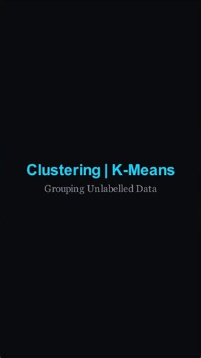 How K Means Clustering Works in 20 Seconds | Machine Learning