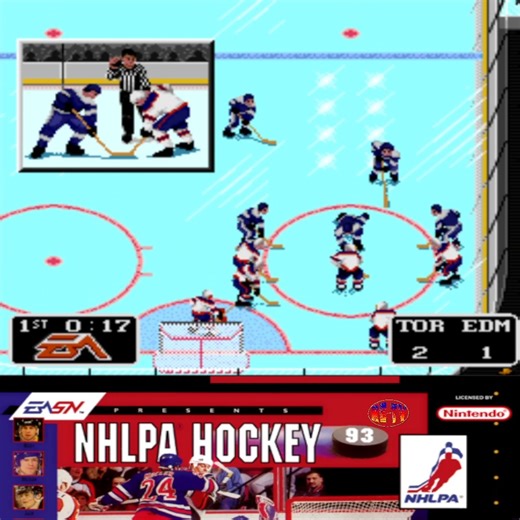 NHLPA Hockey 93 (SNES) Oilers Vs Maple LEafs 2025 Stanley Cup!!!! | Retro-Entertainment TV