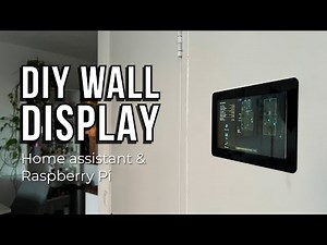 I Destroyed My Wall for THIS Smart Home Display! (Home Assistant & Raspberry Pi)