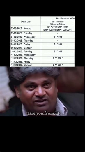 3rd sem vtu students #exampreparation #exam #sad #viralreels #trending #explorepage #study