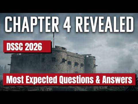 DSSC Military History Chapter 4 | Complete Q&A with Strategic Analysis | DSSC Preparation 2026
