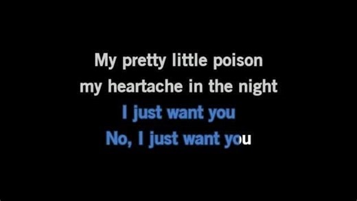 Karaoke Pretty Little Poison - Warren Zeiders - CDG, MP4, KFN - Karaoke Version