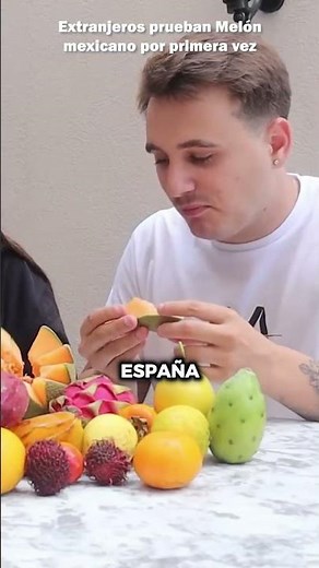 The first time we tried fruit in Mexico 🇲🇽