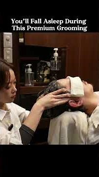 💈(ASMR) Full Course by Charming Japanese Female Barber at Hiro Ginza Premium Barber in Tokyo