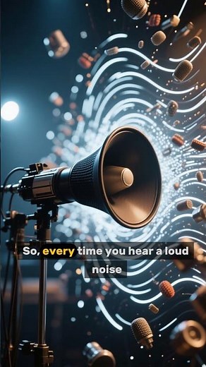 Sound Can Physically Move Objects — The Science of Sound Waves😳#humanbody #facts #sciencefacts