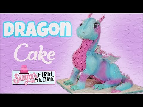 How To Make a DRAGON CAKE