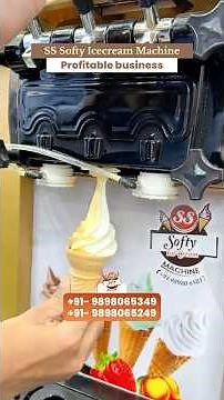 Softy Machine | Softy ice cream machine | Softy business | Softy ice cream shop | call us now ☎️