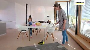 Watch Karcher 1.258-019.0 the KB5 Cordless Sweeper Quickly Removes Dirt, Dust, and Debris, Yellow on Amazon Live