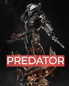 Predator - Action Figure Fanart - Professional 12k Resin 3D Statue - Handmade Predator Figure Statue - Etsy