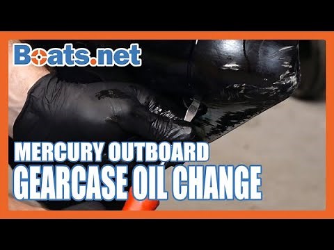 Mercury Tracker Gearcase Oil Change | Mercury Outboard Lower Unit Oil Change | Boats.net