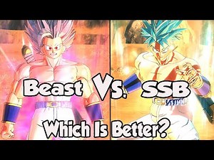 Xenoverse 2 Beast Vs SSB! Which Awoken Skill Is Better?