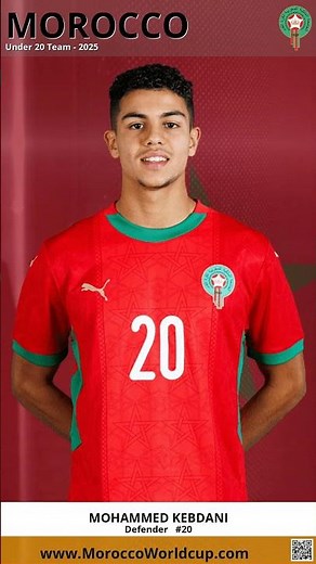 Morocco Under 20 Football Team - Moroccan National Anthem