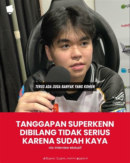 SUPERKENN TANGGAPI STATEMENT DIRINYA YANG DIBILANG TIDAK SERIUS KARENA SUDAH "KAYA"