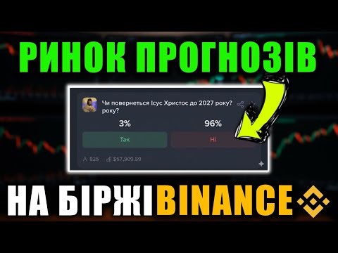 Ринок прогнозів на Binance — ставки на події прямо на біржі (ІНСТРУКЦІЯ)