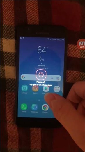 Samsung Galaxy Amp Prime 3 Power Off
