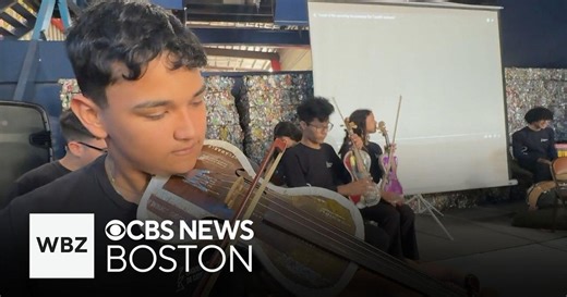 Traveling orchestra from Paraguay uses trash to create beautiful instruments