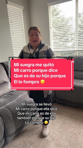 Mi suegra me dejó sin carro porque según ella piensa y asegura que el carro que compró mi esposo le pertenece a ella también porque lo compró su hijo 😕 Que opinan ustedes ?? #viviendoconmisuegra #suegrastoxicas #suegras #fyppppppppppppppppppppppp #fypシ