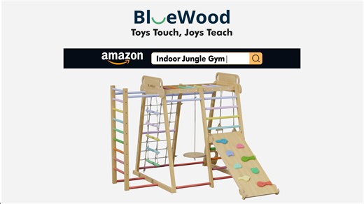 Watch Indoor Jungle Gym Installation Video on Amazon Live