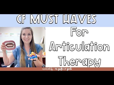 SLP CFY Tips and Must Haves for Articulation Therapy
