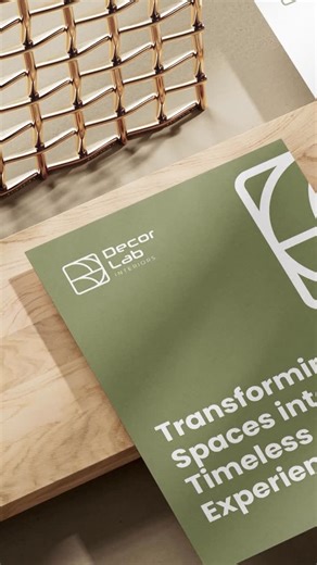 Firdous Ramzan | Logo Designer | Branding & Graphic Designer on Instagram: "Every interior tells a story — and DecorLab’s new identity had to capture exactly that. I had the opportunity to design the logo for DecorLab, an interior design company that blends creativity, structure, and elegance in every project they create. The goal was to design a mark that reflects the modern, minimal, and functional spirit of the brand — something that feels premium yet approachable. The result? A logo that rep