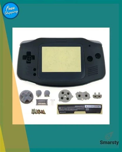 GBA Console Plastic Shell Case With Button Kit