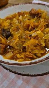 Bigos z piekarnika-nie spalisz gara😁#jedzenie#danie#przepis#szybko#pyszne#kapusta#mięso