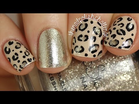 Super Chic Leopard Print Nail Art DIY!