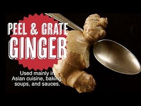 How to Peel and Grate Ginger