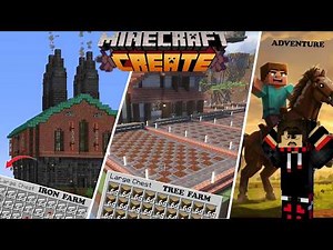 I Survived 100 Days in Minecraft Create Mod! (Part 3) - Minecraft Hindi