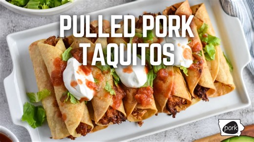 568 reactions · 230 shares |  Game Day Recipe  These Pulled Pork Taquitos will be a hit at your next tailgate party! | Iowa Pork | Facebook