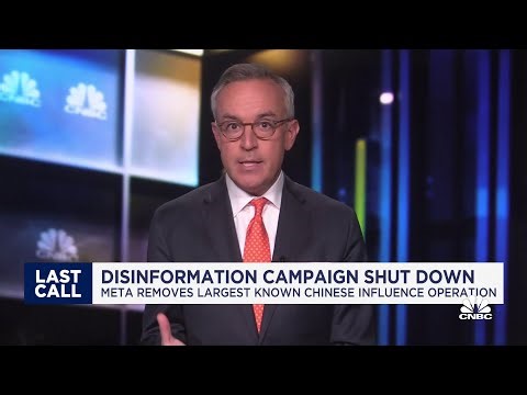 Meta removes largest known Chinese influence operation