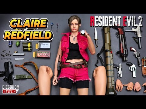 CLAIRE REDFIELD Resident Evil 2 Remake Damtoys Unboxing e Review