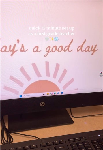 Quick Morning Setup for First Grade Teachers