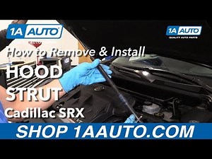 How to Replace Hood Struts 10-13 Cadillac SRX