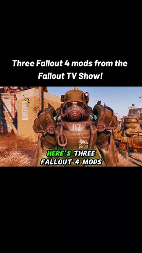 Fallout 4 mods from the Fallout TV Show! The first two are on PC and Xbox. The last one is PC only. #fallout4 #fallout4mods #fallouttvshow #gaming