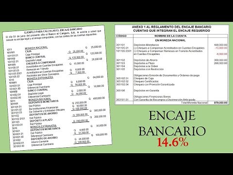 Encaje Bancario - Contabilidad Bancaria
