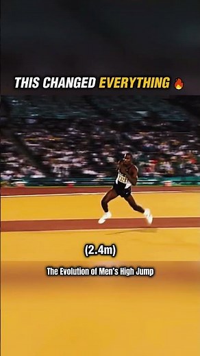 The Crazy Evolution of Olympic High Jump #sports #incredible