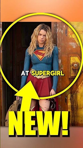 NEW LOOK AT SUPERGIRL REVEALED! 👀