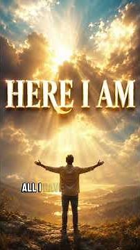 HERE I AM 🙏 | Original Christian Worship Song | A Prayer of Surrender