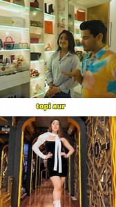 EXCLUSIVE: Ashnoor Kaur ’s Ultra-Luxury walk-in wardrobe will leave you stunned This episode is sponsored by Nesterra Home Decor #fblifestyle #ashnoorkaur #hometour #trendingreel #homedecor | NayanSense