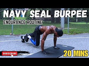 20 Minute INSANE Navy Seal Burpees Workout