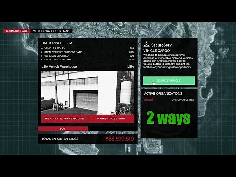 How To Source vehicles in GTA Online Vehicle Warehouse .