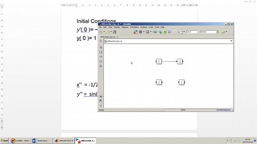 How to design Differential Equation_如何用simulink求解2阶微分方程