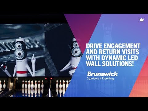 LED Video Wall Solutions by Brunswick Bowling