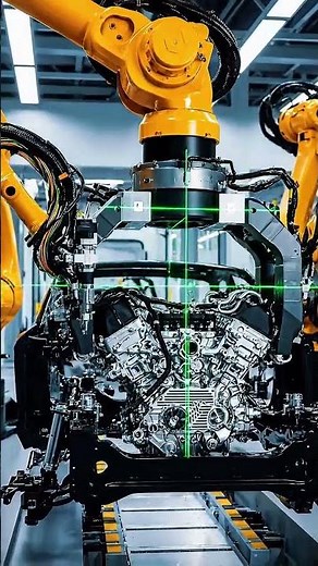 Inside the $1Billion Smart Car Factory| Advanced Robotics in Modern Automotive Manufacturing Process