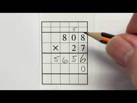 Two by three digit multiplication 3