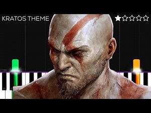 Rage of Sparta - Kratos Theme - God of War III | EASY Piano Tutorial